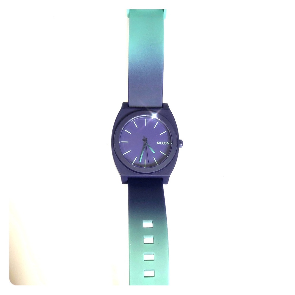 Nixon Purple/Teal Ombré Watch